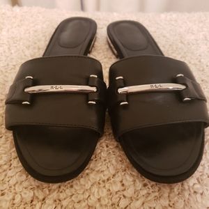 Ralph Lauren black sandals